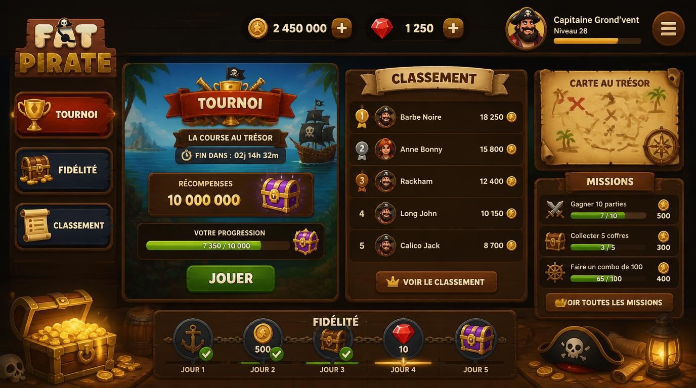  Esprit compétitif, gains de trophée, fidélité récompensée 