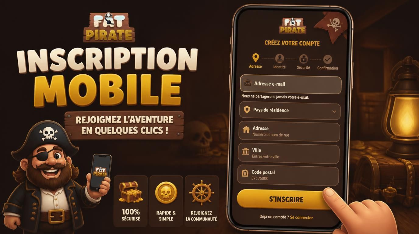  Interface d’inscription mobile simple 